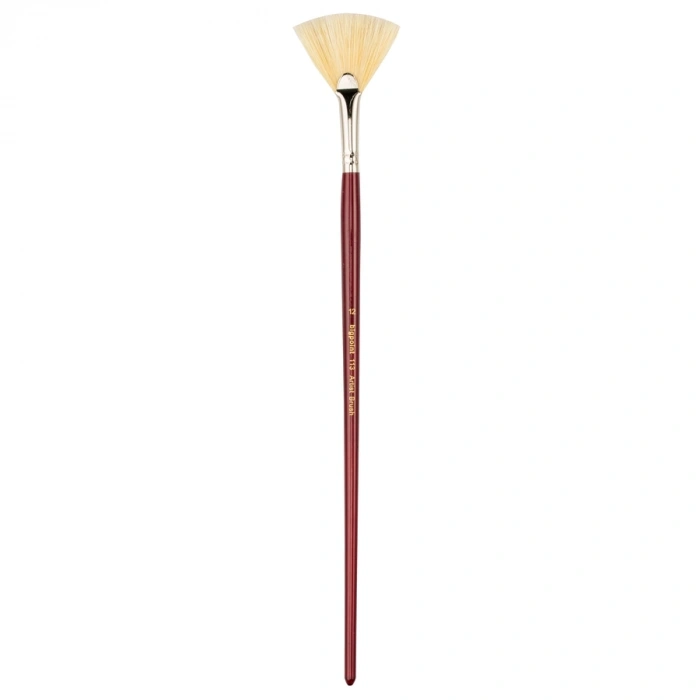 Bigpoint 113 Serisi Doğal Kıl Yelpaze Fırça No: 12