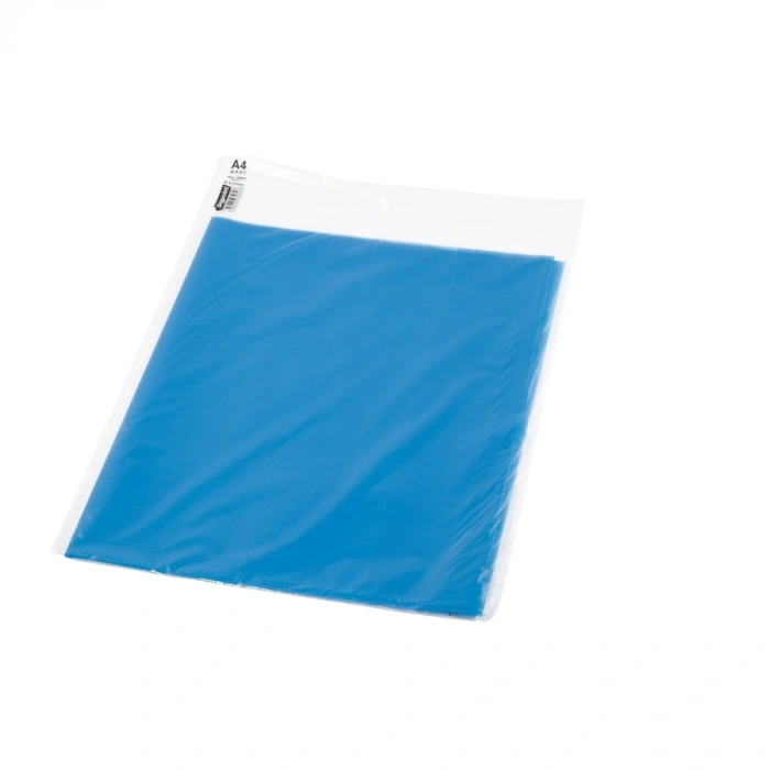 Bigpoint A4 Hazır Defter Kabı 5li Paket Şeffaf Mavi