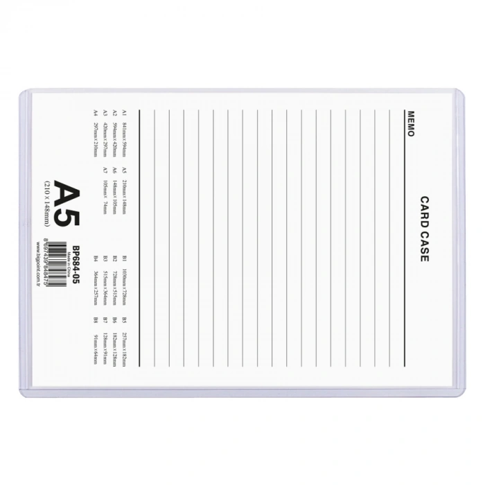 Bigpoint A5 Afiş Muhafaza Kabı