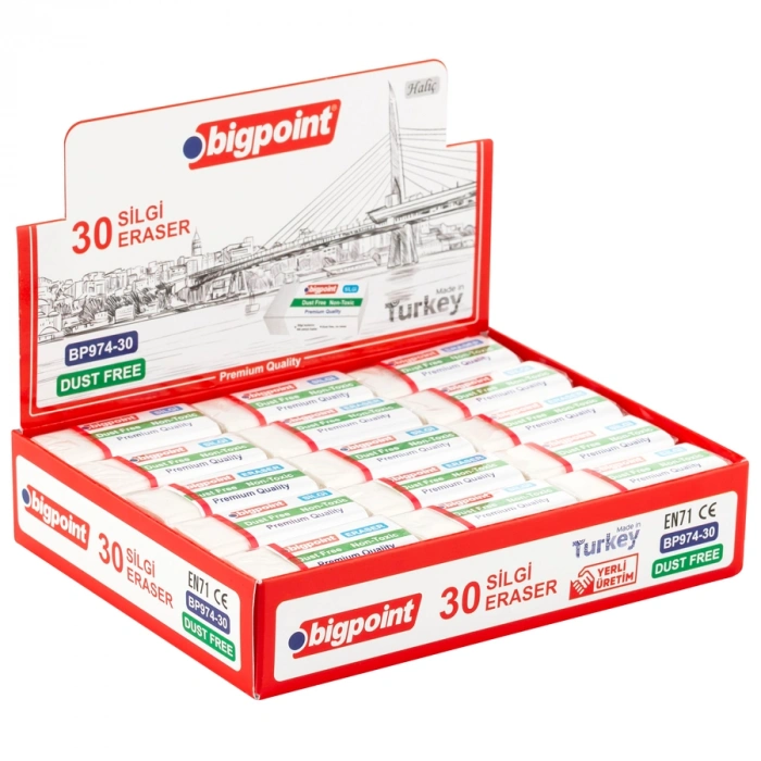 Bigpoint Dust-Free Silgi Beyaz - Orta Boy