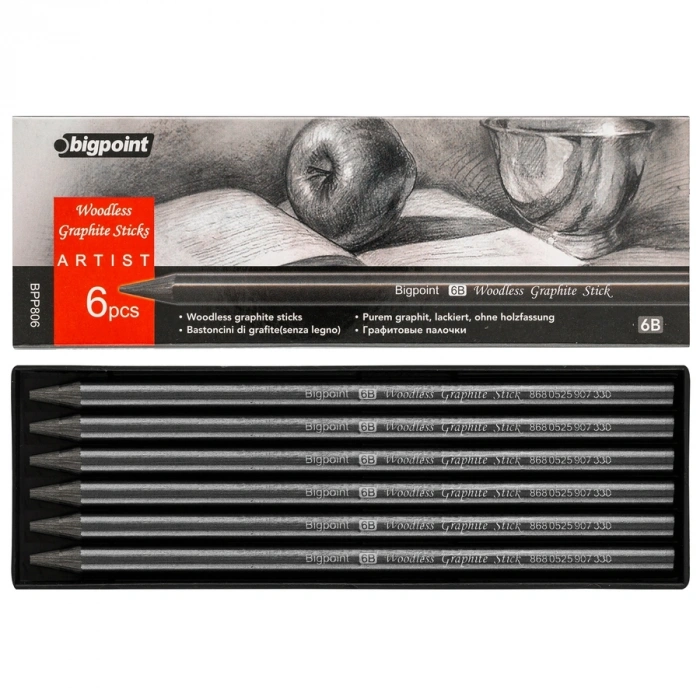 Bigpoint Grafit Kurşun Kalem 6B