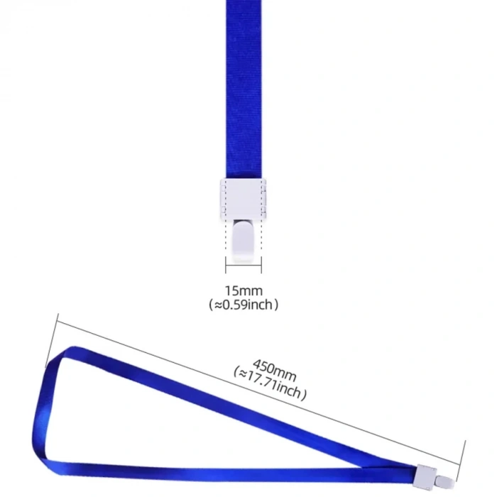 Bigpoint Klipsli Yaka İpi Siyah