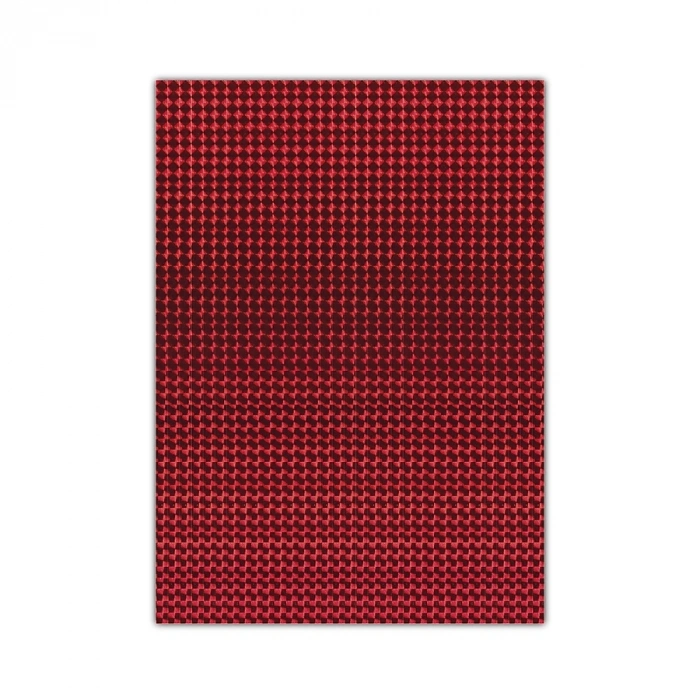 Bigpoint Metalik Renkli Karton 50x70cm Kırmızı 10lu Poşet