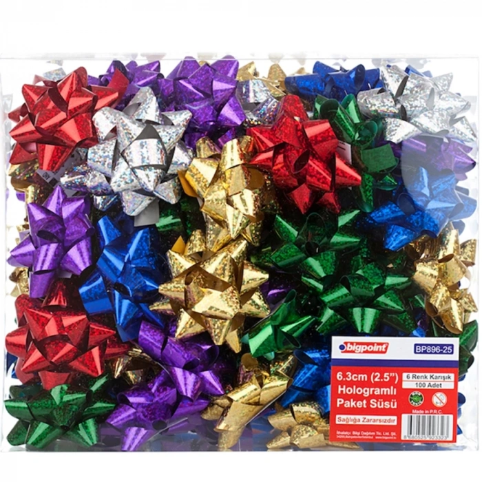 Bigpoint Paket Süsü Hologram 2.5 100 LÜ BP896-25