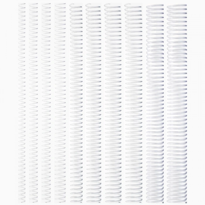 Bigpoint Plastik Helezon Spiral 6 mm Şeffaf 100lü (4:1)