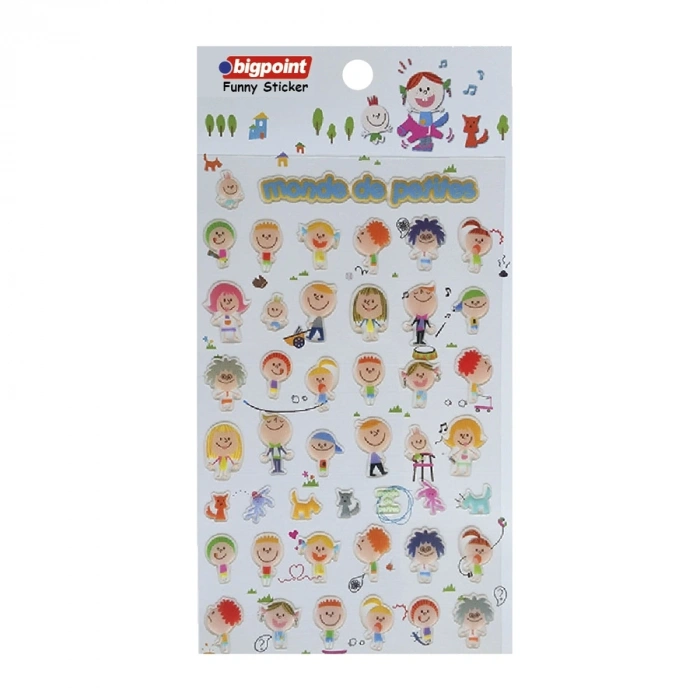 Bigpoint Sticker Kabartmalı Çocuklar