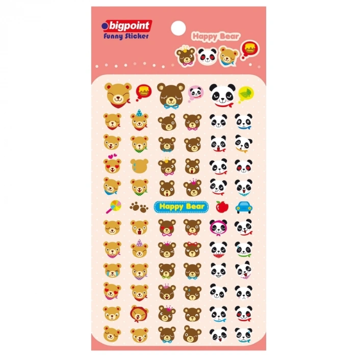 Bigpoint Sticker Mutlu Ayılar