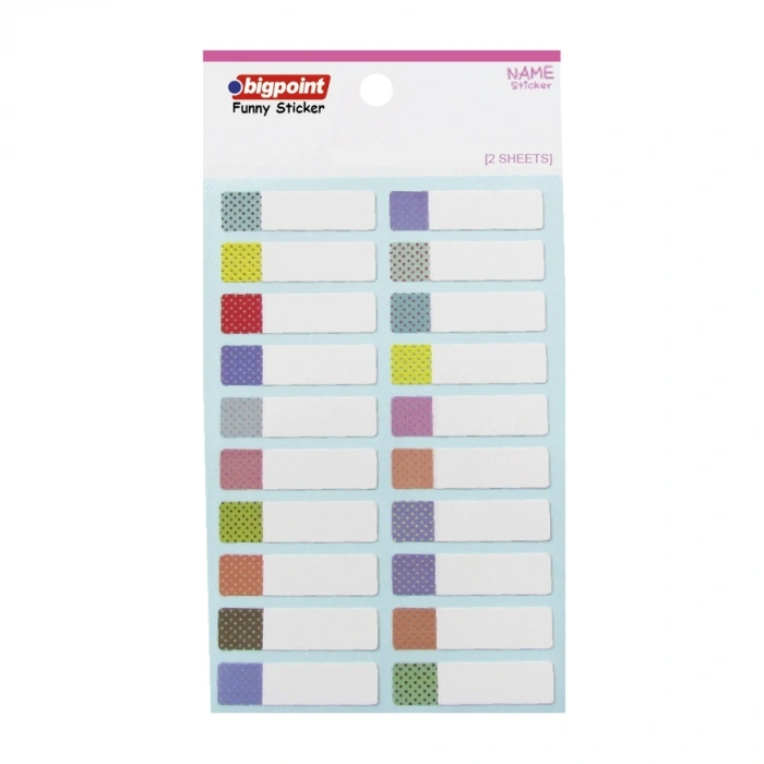 Bigpoint Sticker School Safari Hayvanları 2 Yaprak