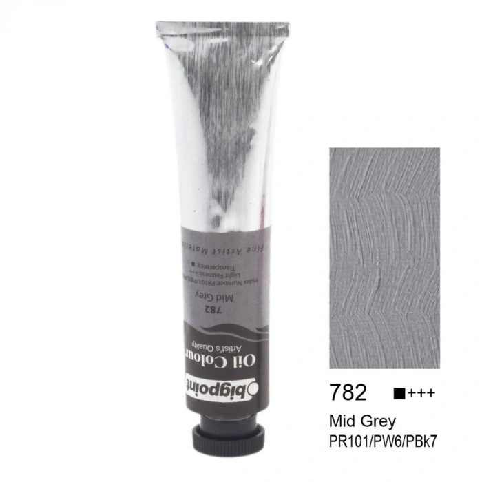 Bigpoint Yağlı Boya 200 ml. 782 Mid Grey