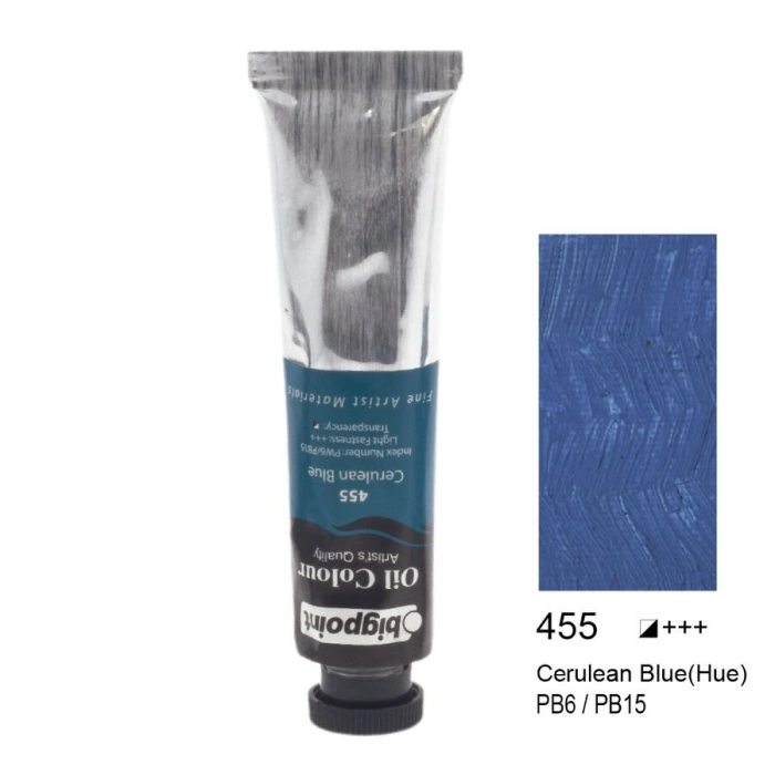 Bigpoint Yağlı Boya 45 ml. 455 Cerulean Blue
