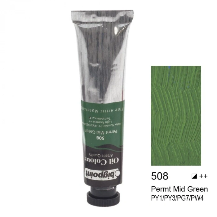 Bigpoint Yağlı Boya 45 ml. 508 Perm. Mid Green