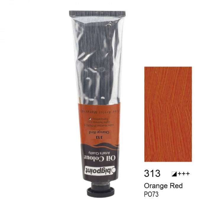 Bigpoint Yağlı Boya 45 ml. 313 Orange Red