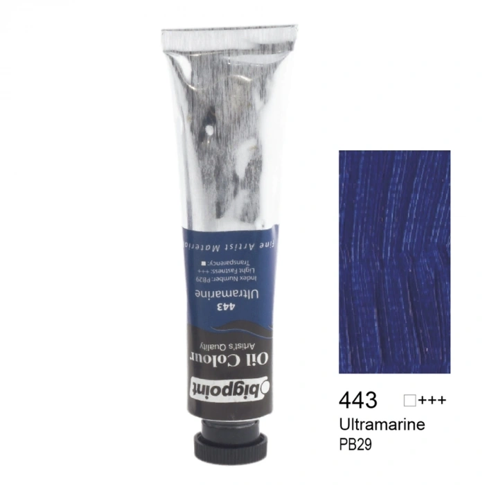 Bigpoint Yağlı Boya 45 ml Ultramarine 443