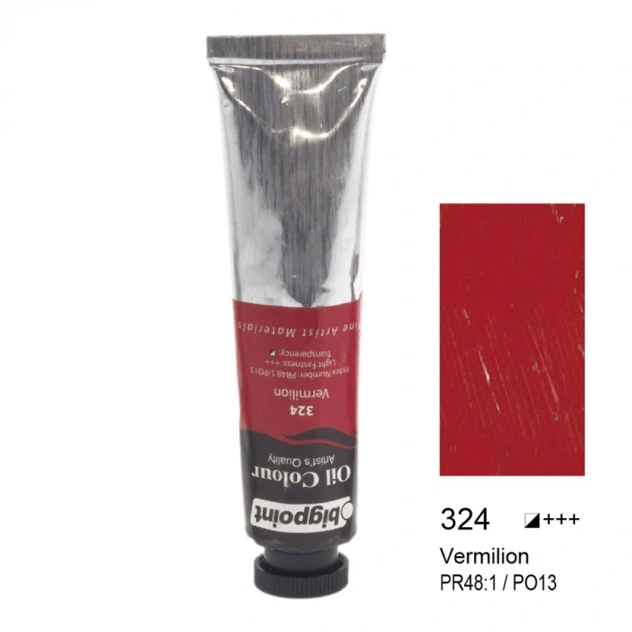 Bigpoint Yağlı Boya 45 ml Vermilion Hue 324