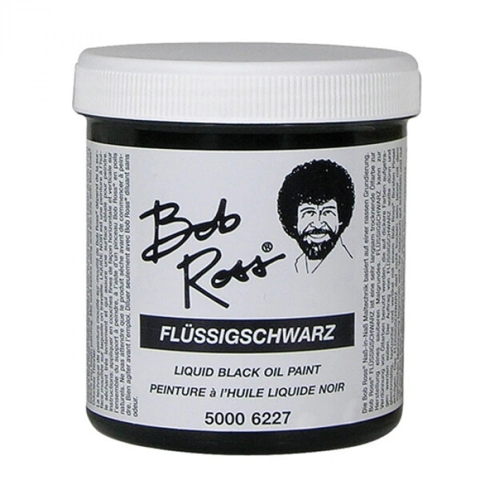 Bob Ross Liquid Black (Sıvı Siyah) 250 ml.