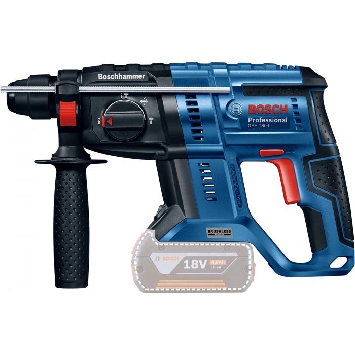Bosch Akülü Kırıcı Delici Makine SDS Plus GBH 180-LI (Aküsüz) - 0611911120