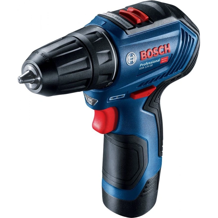 Bosch Akülü Vidalama Matkabı GSR 12V-30 (2 x 2,0 Ah Akü) - 06019G9000