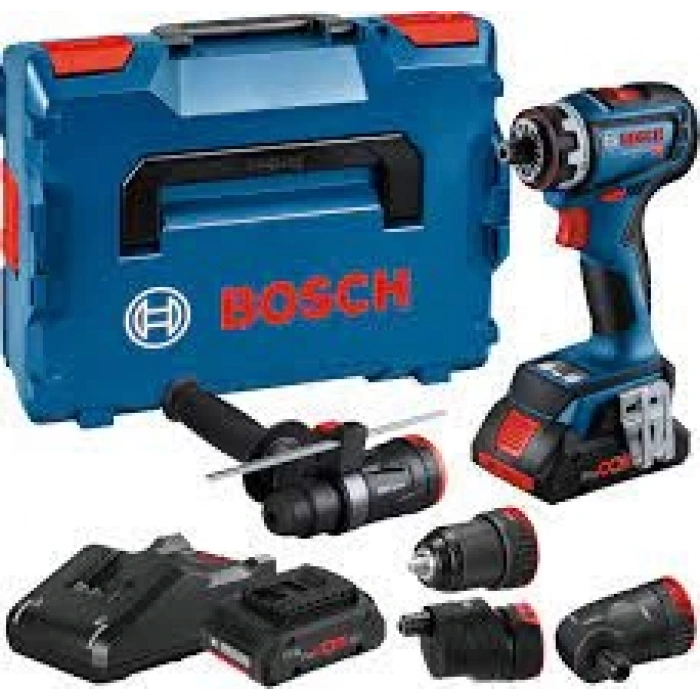 Bosch Bosch Akülü Darbeli Vidalama Matkabı GSR 18V-90 FC (2 x 4,0 Ah Akü) - 06019K6200