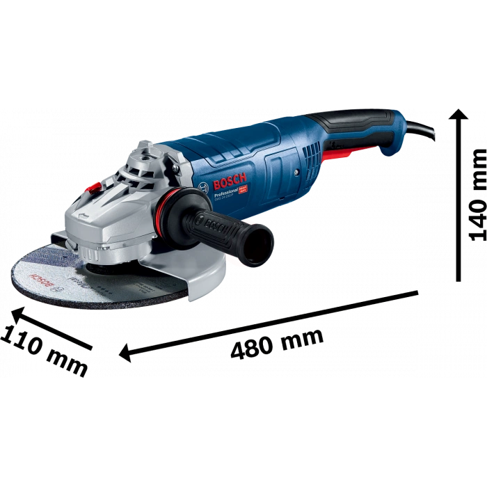 Bosch Büyük Taşlama Makinesi GWS 24-230 P (230 mm) - 06018C3101
