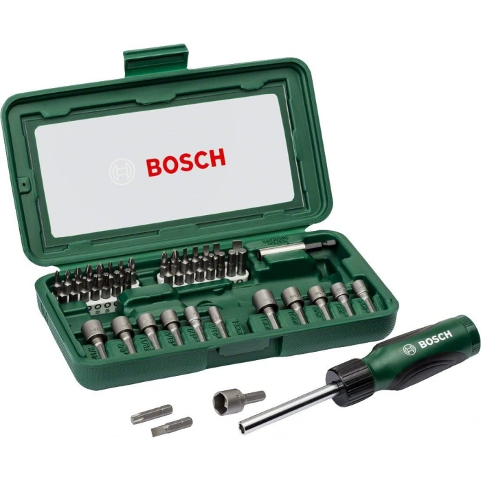 BOSCH Cırcır Tornavida Bits Uç Seti 46 Parça
