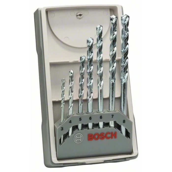 Bosch Cyl-1 Taş Matkap Ucu Seti 7 Parça - 2607017079