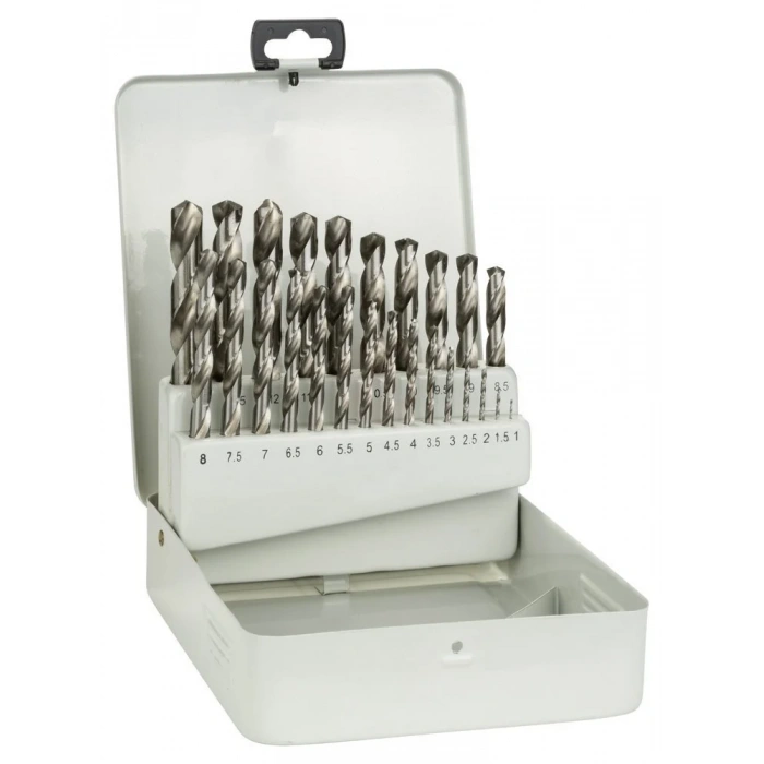 Bosch Metal Matkap Ucu HSS-G DIN 338 Set (25 Parça) - 2607018727