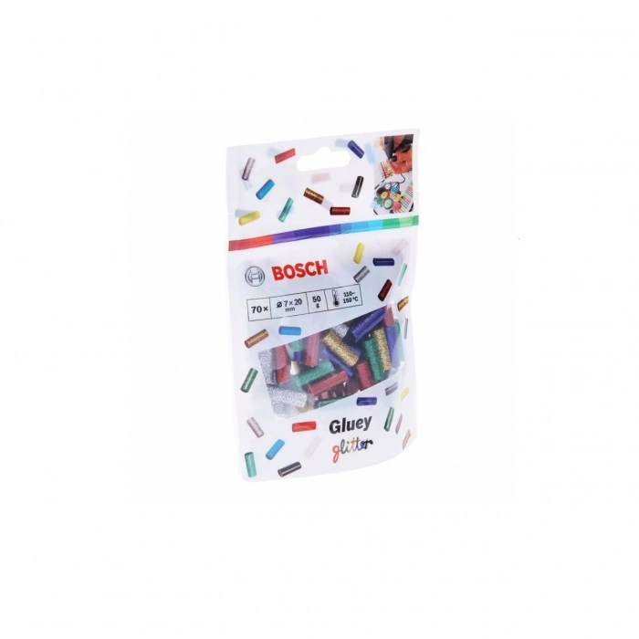 Bosch Tutkal Çubuğu 7x20 mm 50 Gr Simli (70 Adet) (Gluey) - 2608002006