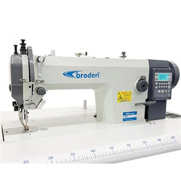 Broderi BD-0308D4 Otomatik Ayak Transportlu Büyük Mekik Deri Makinesi
