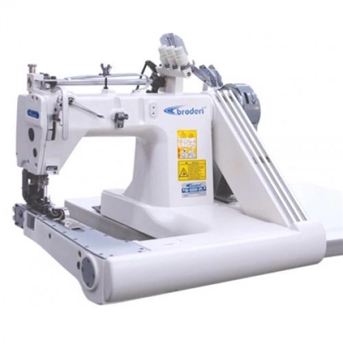 Broderi BD-928XH-2PL/DD 3 İğne Merdaneli Kot Kollu (Direct Drive)