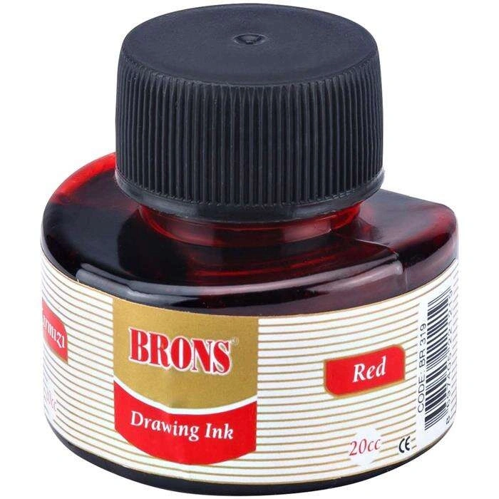 Brons Çini Mürekkebi 15 ml Kırmızı