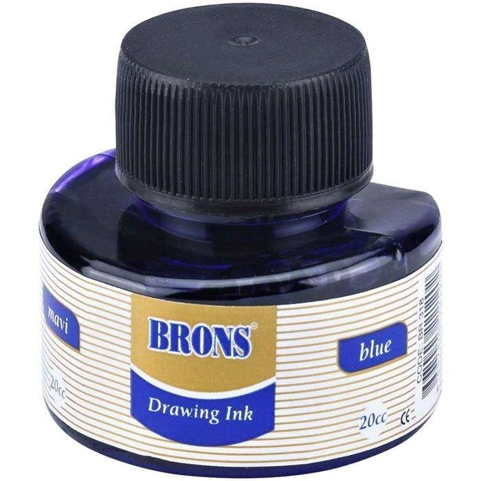 Brons Çini Mürekkebi 15 ml Mavi
