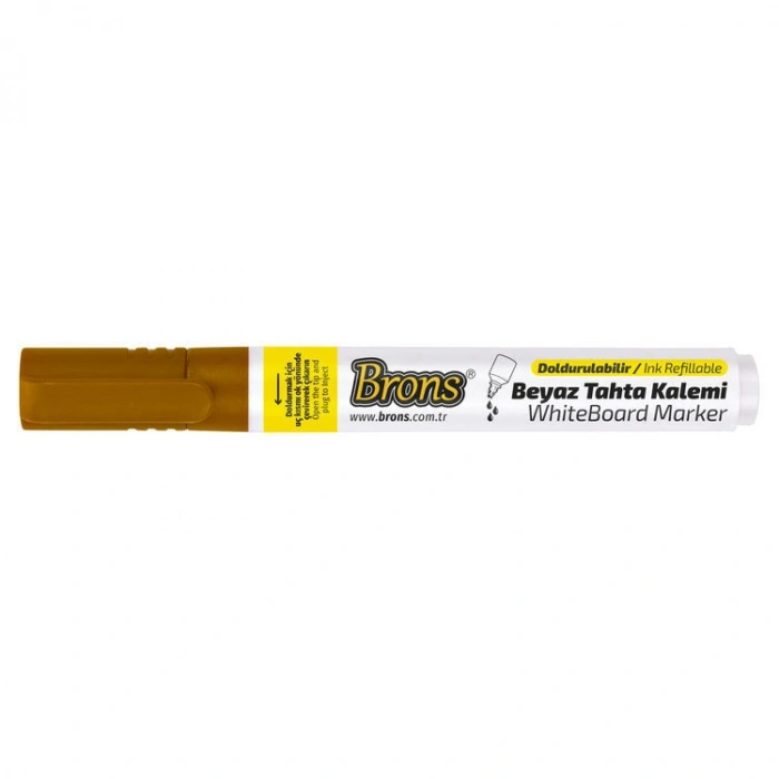 Brons Doldurulabilir Tahta Kalemi Kahverengi