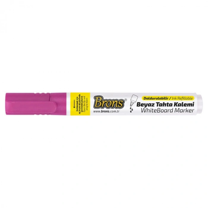 Brons Doldurulabilir Tahta Kalemi Pembe