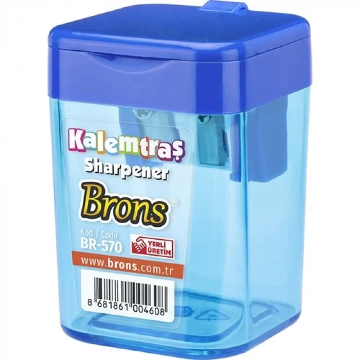 BRONS HAZNELİ KARE KALEMTRAŞ BR-570