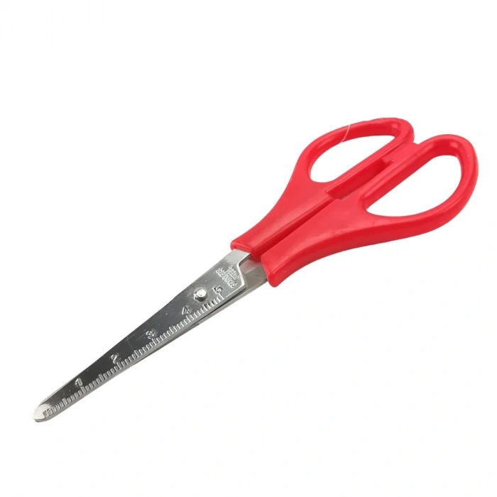 Brons Öğrenci ve Ofis Makası Cetvelli BR-699