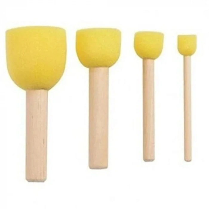 Brons Süngerli Tampon Yerli 4 LÜ BR-676