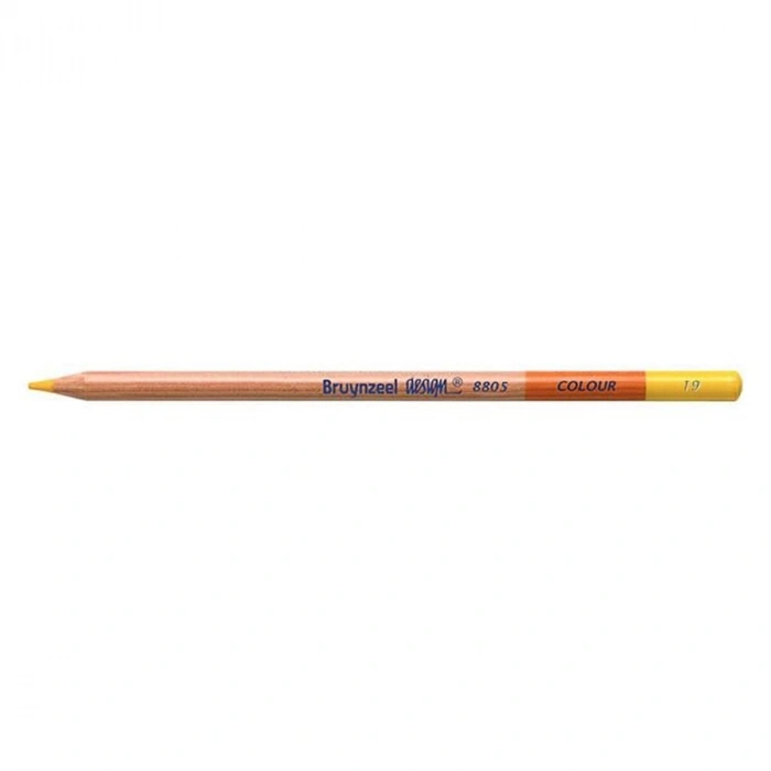 Bruynzeel Design Colour Pencils Kuru Boya Kalemi 19 Naples Yellow