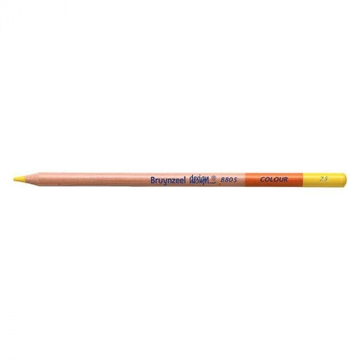 Bruynzeel Design Colour Pencils Kuru Boya Kalemi 25 Lemon Yellow