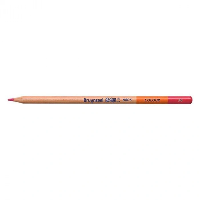 Bruynzeel Design Colour Pencils Kuru Boya Kalemi 36 Dark Pink