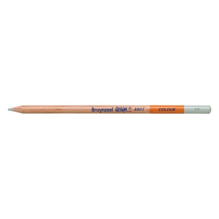 Bruynzeel Design Colour Pencils Kuru Boya Kalemi 88 Dull Cold Grey