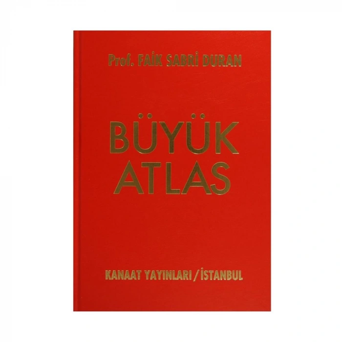 Büyük Atlas Ciltli
