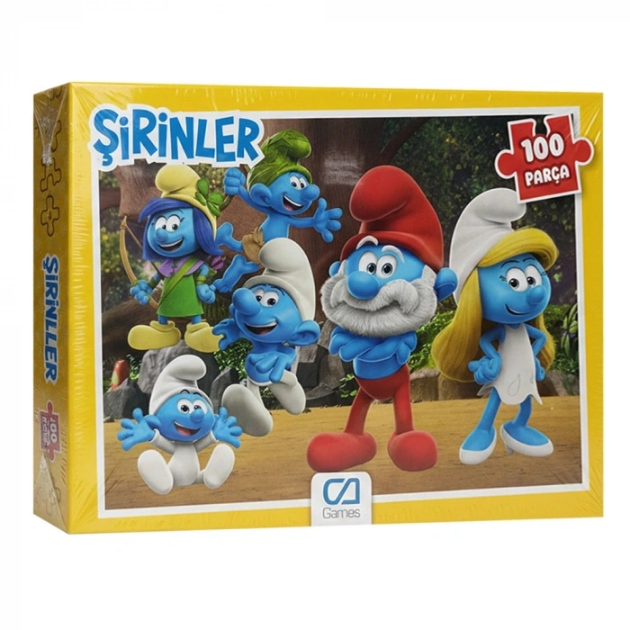 Ca Games Puzzle 100 Parça Şirinler Ca100-5313