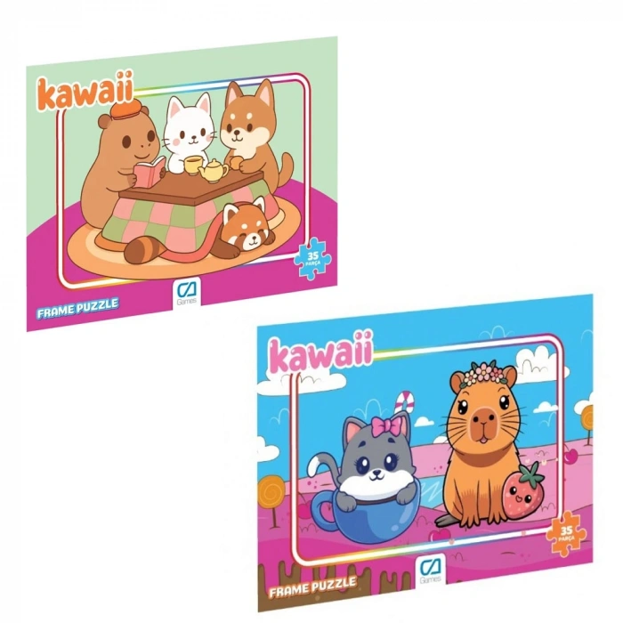Ca Games Puzzle 35 Kawaii Frame Cafrm-5329-5330