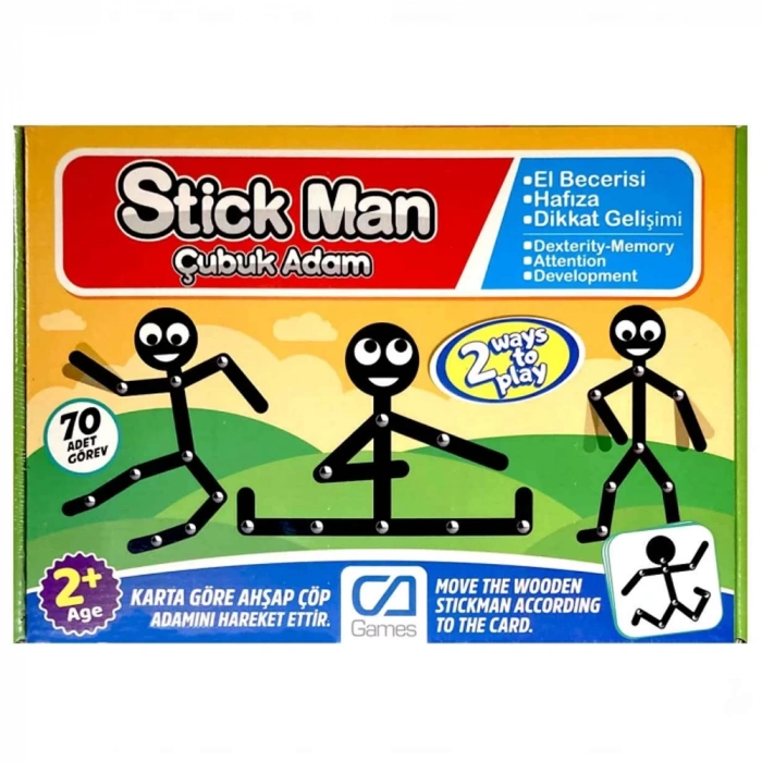 Ca Stıck Man Çubuk Adam Capls-5247