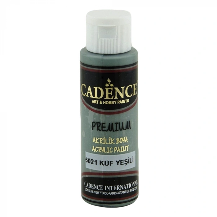 Cadence Akrilik Boya 70ml 5021 Küf Yeşili