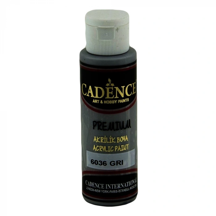 Cadence Akrilik Boya 70ml 6036 Gri