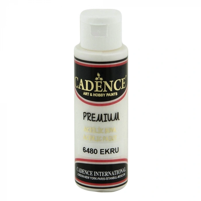 Cadence Akrilik Boya 70ml 6480 Ekru