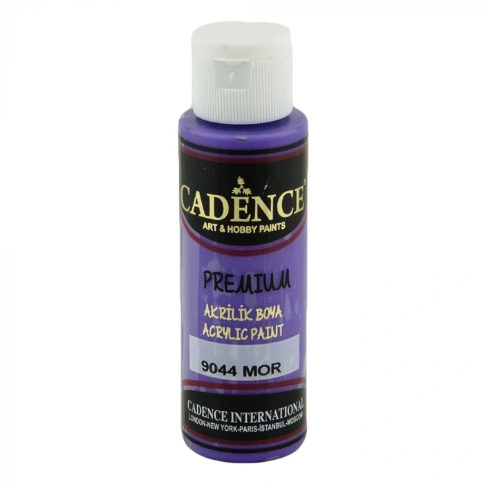 Cadence Akrilik Boya 70ml 9044 Mor