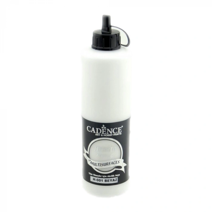Cadence Akrilik Boya Hybrid Multisurface 500ml H001 Beyaz