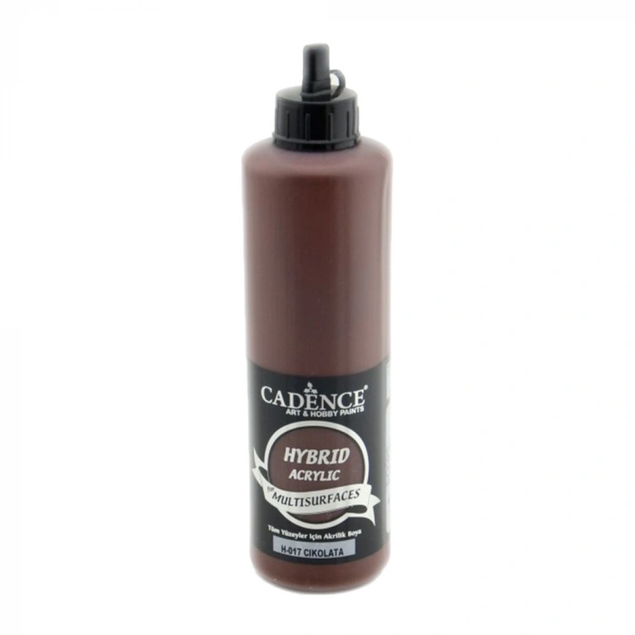 Cadence Akrilik Boya Hybrid Multisurface 500ml H017 Çikolata